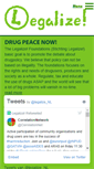 Mobile Screenshot of legalize.net